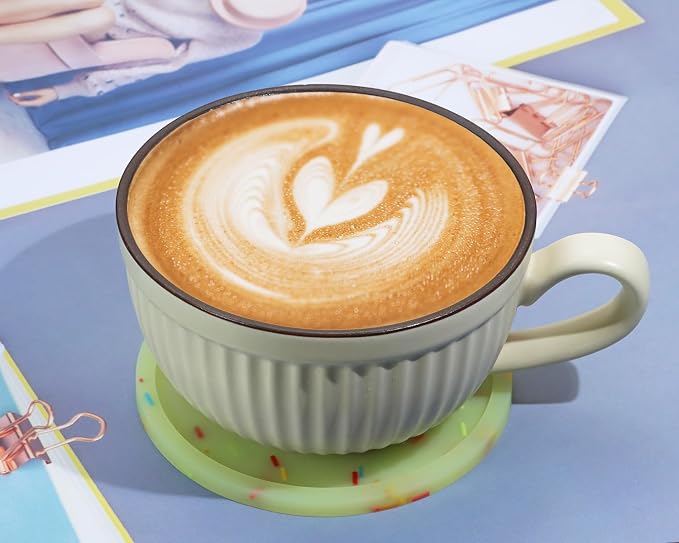 ONLYKXY 3pcs Silicone Luminous Bar Coaster Modern Cup Drink Mat Plate Creative - Image 4