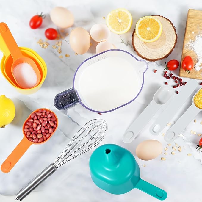 Stackable 10-Piece Measuring Cups and Spoons Set - Image 8