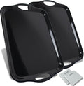 KAQAHIDO Large Melamine Serving Trays by Haveaniceday