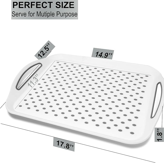 Large Nonslip Serving Tray - Image 3