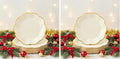 NatNarr 30 Pcs Cream Paper Plates, 9 Inch Ivory Paper Plates by NatNarr