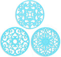 ME.FAN Trivets for Dishes/Pots/Pans, Flexible/Durable/Non Slip Hot Pads to by MEFAN