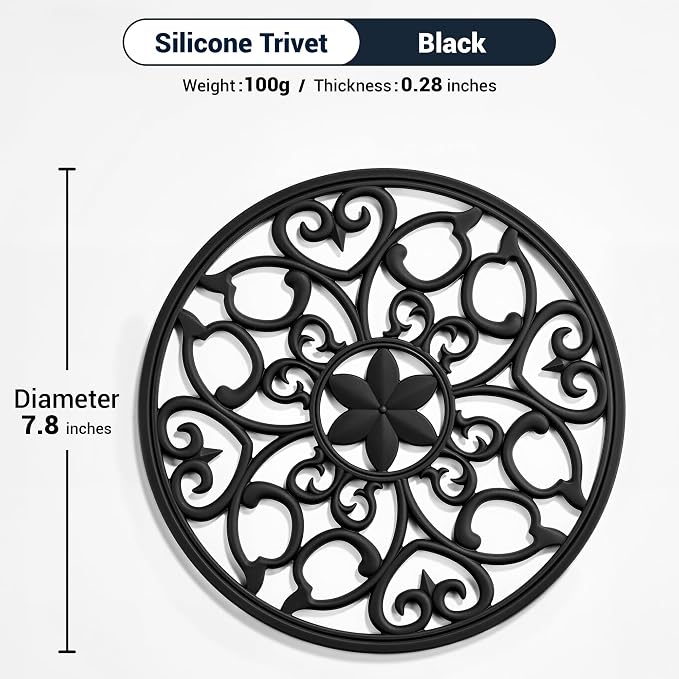 SMARTAKE 3 Set Silicone Trivet Mats - Image 2