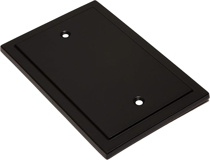 Modern Edge Switch Plate Wall Plate Outlet Cover, Durable Solid Zinc Alloy - Image 2