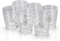 BPA-Free Plastic Tumblers 6 Pack | Reusable Dishwasher Safe | Stackable by AKMQYM