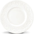 Lenox Opal Innocence Carved 7-1/4-Inch Dessert Plates by Lenox