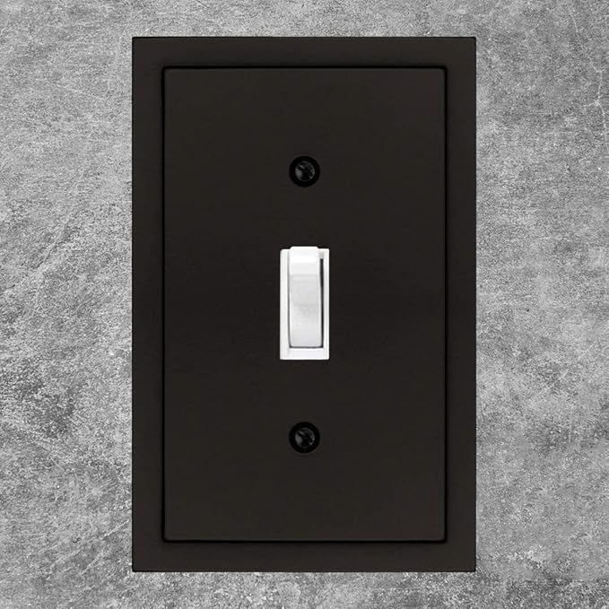 Modern Edge Decorative Wall Plate Switch Plate Outlet Cover, Durable Solid Zinc - Image 6