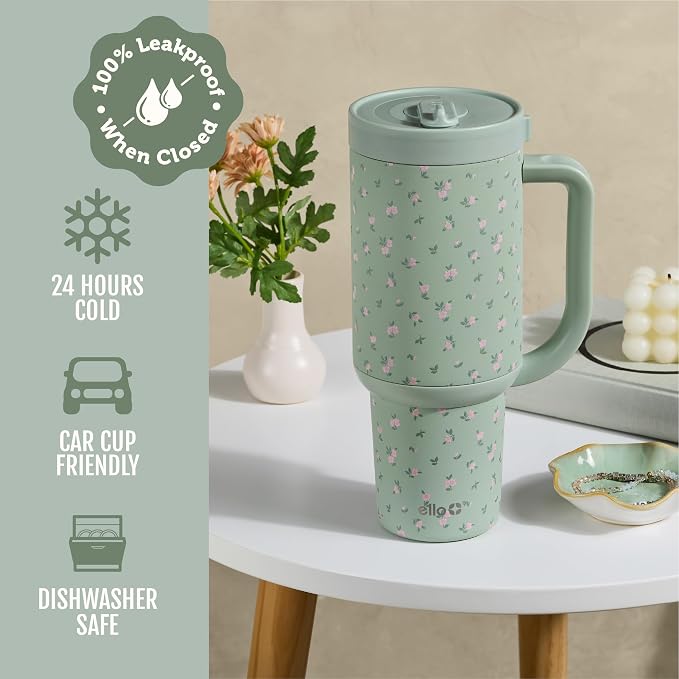Ello Oasis 30oz Insulated Stainless Steel Tumbler - Image 5