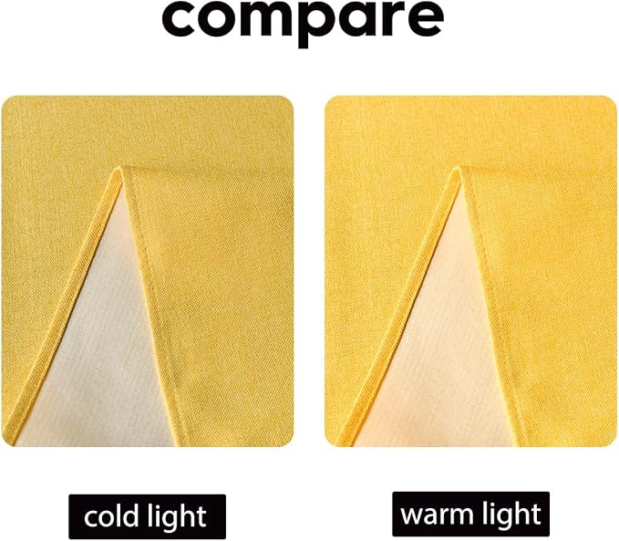 Artoid Mode Yellow Table Runner, Seasonal Summer Fall Washable Kitchen Dining - Image 5