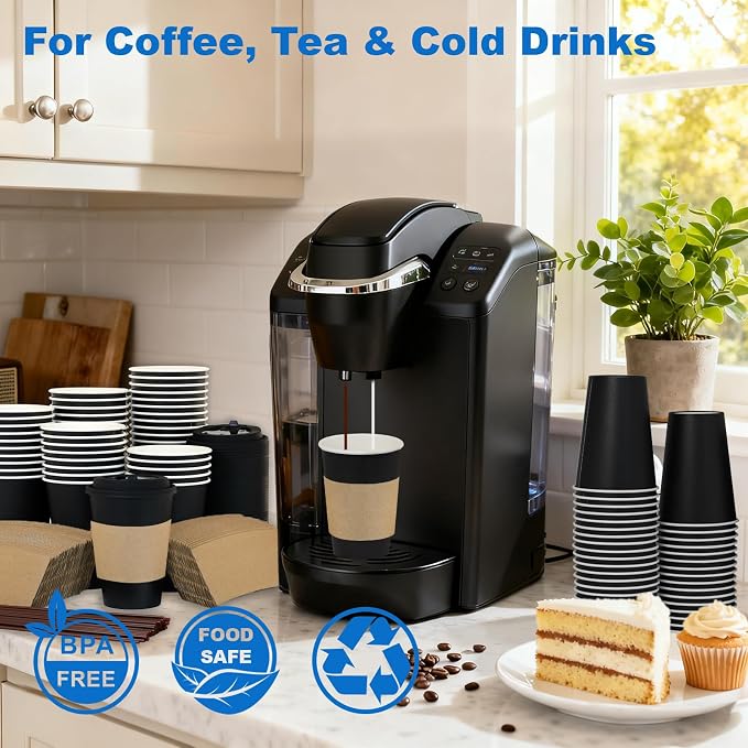 12 oz 500 Pack Coffee Cups - Image 2