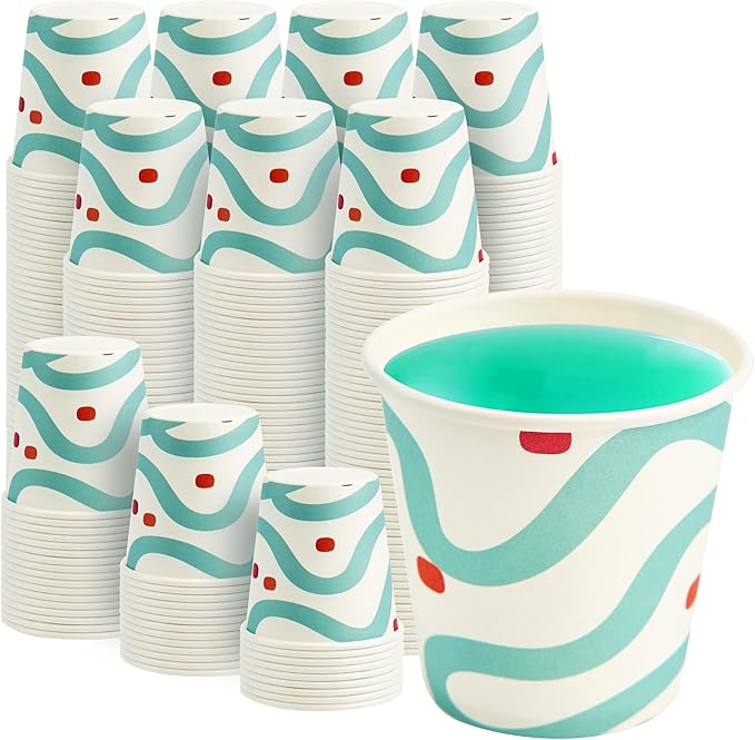 RACETOP 3 oz Bathroom Cups 300 Pack, Small Paper Cups, Disposable, Mini by RACETOP