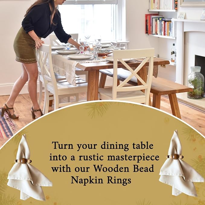 Napkin Rings Set of 6 - Image 5