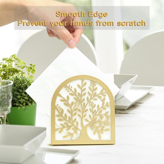 Napkin Holder For Tables Kitchen Farmhouse Restaurant Outdoor Use Rustic Napkin - Image 3