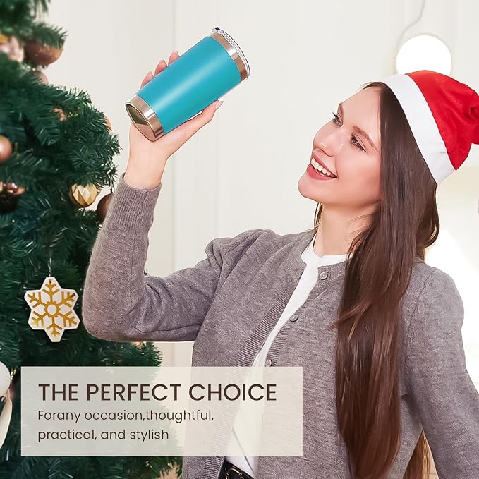 MEWAY 20oz Tumbler 8 Pack Double Wall Vacuum Insulated Travel Mug Bulk - Image 4