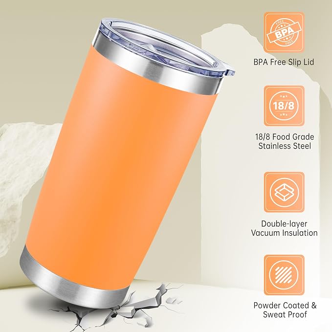 20 oz Tumblers Bulk Stainless Steel Tumbler - Image 4