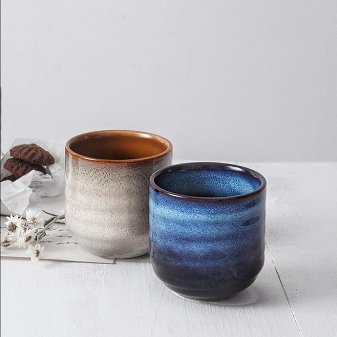Japanese Style Ceramic Tea Set, Tea Cup, Coffee Cup, Yerba Mate Set, Ceramic - Image 5