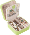 KElofoN Travel jewelry case Travel jewelry box Travel Jewelry Organizer Small by KElofoN