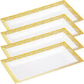 Disposable Serving Trays and Platters Set by Yumchikel