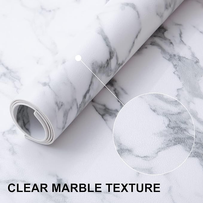 Faux Leather Heat Resistant Placemats 8 Packs, Waterproof Wipeable Dining PU - Image 6