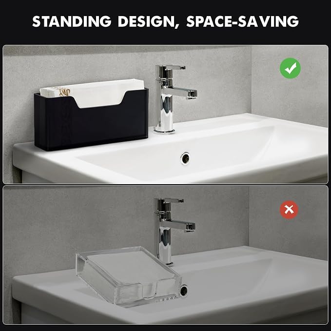 Kordory Acrylic Guest Towel Holder - Image 3