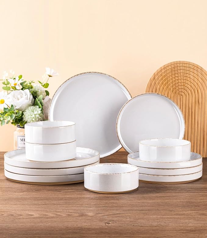 AmorArc Stoneware Dinnerware Sets - Image 6