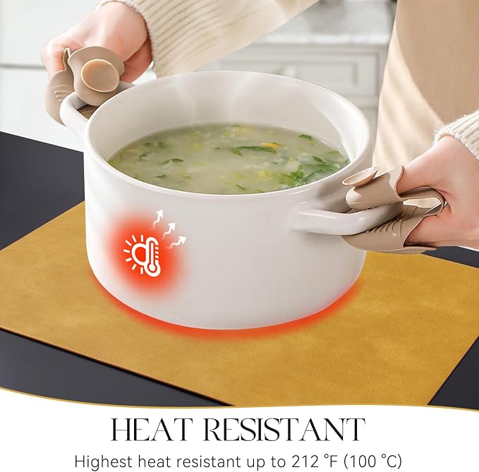 MOSAYT Vinyl Placemats Set of 12-12 X 17 Inch - Image 3