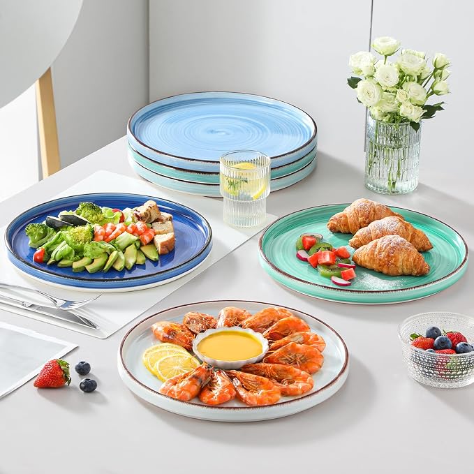vancasso Bonita 10.5 Inch Dinner Plates, Ceramic Dinner Plate Set, Dinner - Image 6