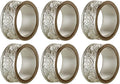 Creative Scents Dublin Silver Napkin Rings Set of 6 by CreativeScents