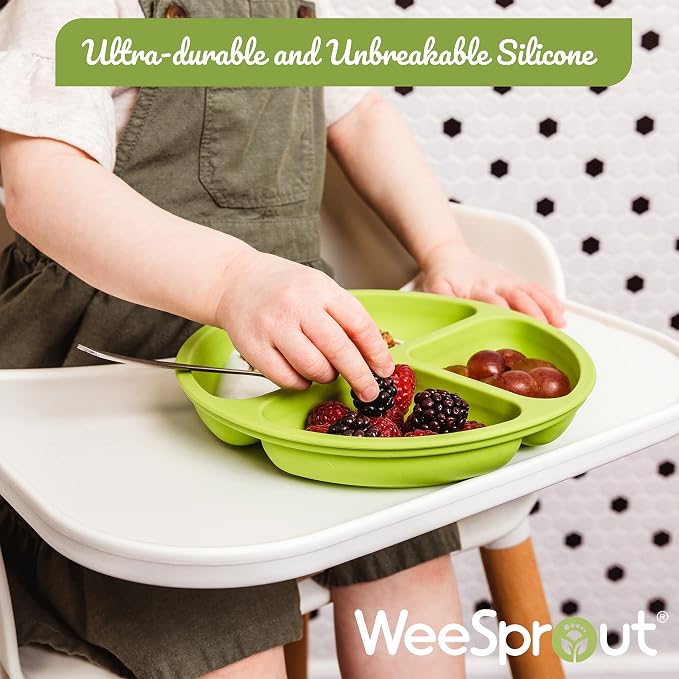 WeeSprout Suction Plates with Lids - Image 8
