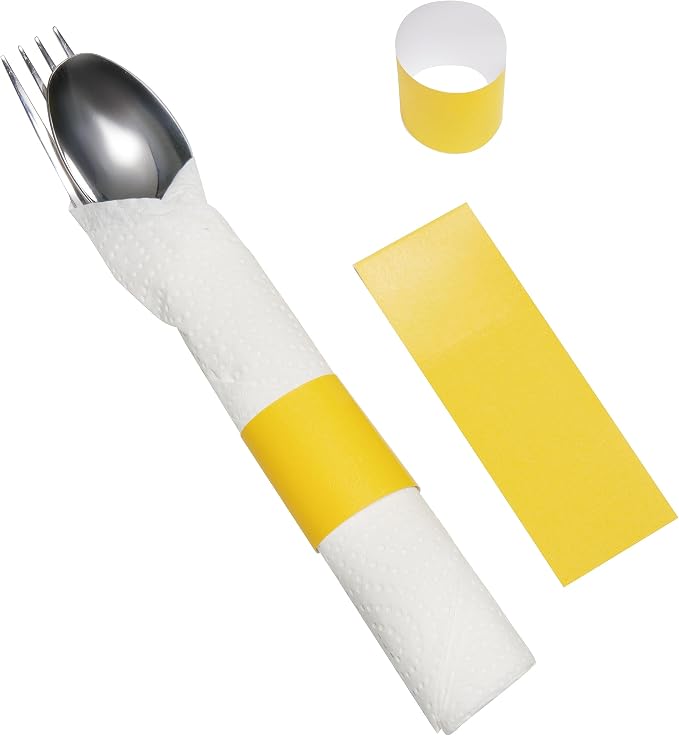 Germiwipe 500 Pcs Paper Napkin Bands Self Adhesive | - Image 4