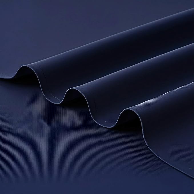 FOLINS&HOME Navy Blue Waterproof Decorative Table Runner 36 Inches Long | - Image 5