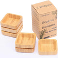 Snack Bowl Set, Small Bamboo Sauce Dish Dipping Bowls by ZTHapwaKitchen