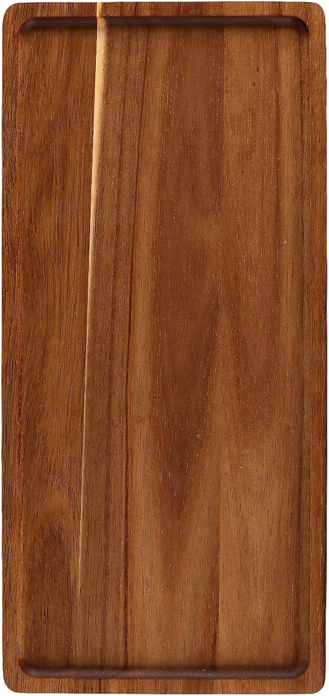 MUKCHAP 4 Pack Wood Serving Platters - Image 4