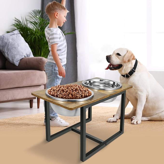 Elevated Dog Bowls for Large Dogs, Raised Dog Bowl Stand - Image 7