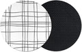 Modern Minimalist Lines Coasters Set of 2, Absorbent Coasters by Unknown