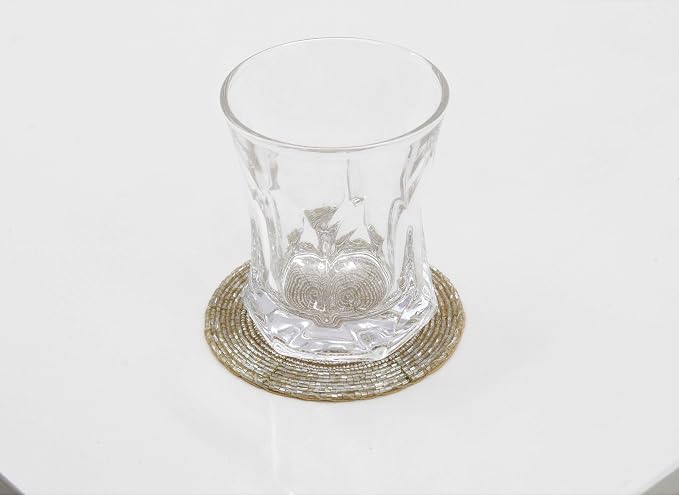 COTTON CRAFT Glitz Handmade Beaded Coaster - Image 7