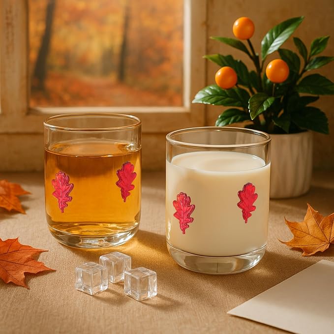 SiliFine Icon Juice Glasses, 14oz Stemless Wine Drinking Juice Glass Cup - Image 2