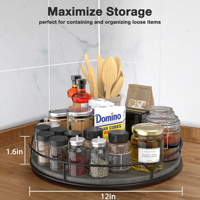 Lazy Susan Turntable Organizer - Image 4