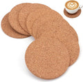 Tebery 20 Pack Cork Coasters Round, 3.9" Bar Coasters by Tebery