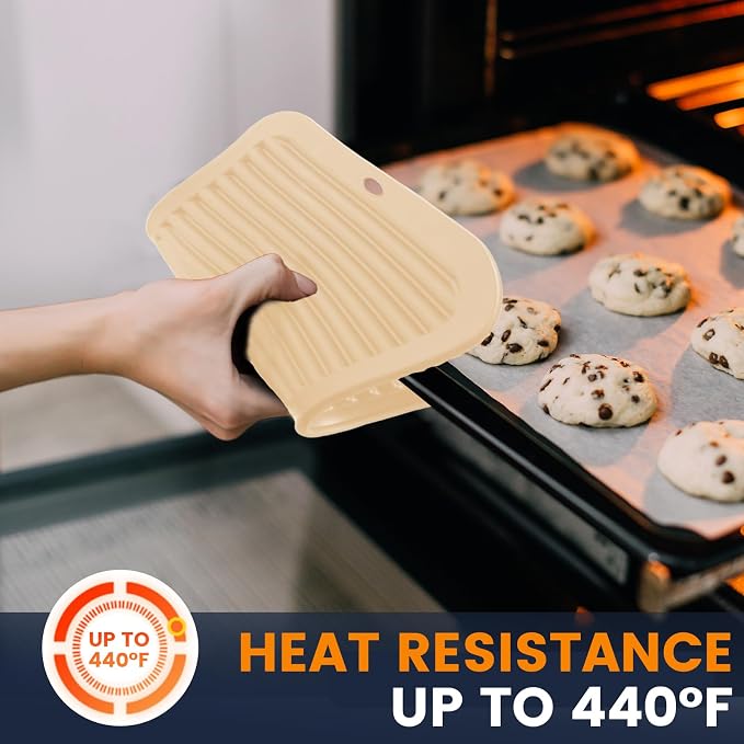 Silicone Trivet Mats 2 Heat Resistant Pot Holders Multipurpose Non-Slip Hot Pads - Image 7