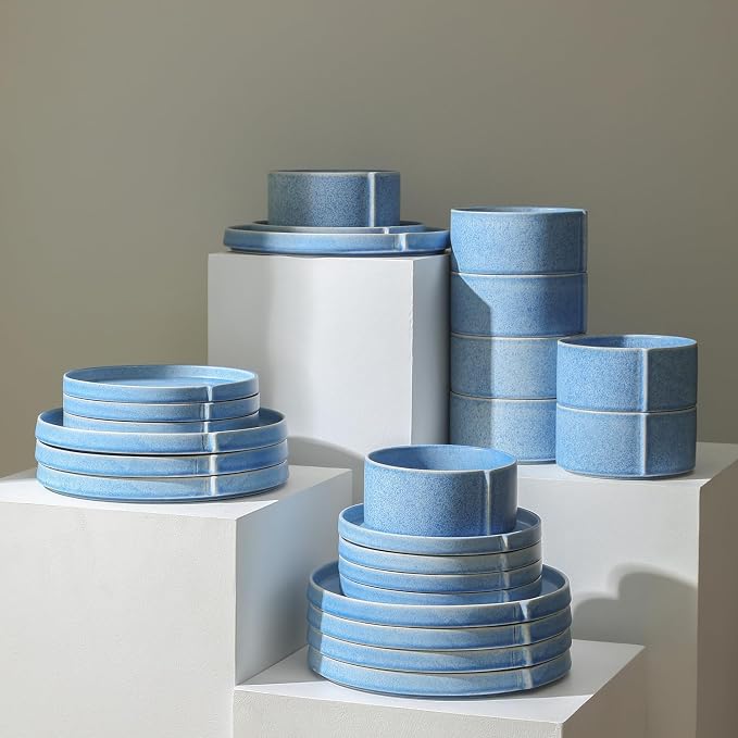 Stone Lain Bao 12-Piece Dinnerware Set Stoneware - Image 3