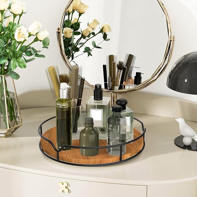 Lazy Susan Turntable Organizer for Cabinet Pantry Kitchen Countertop - Image 5