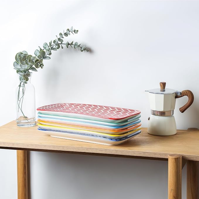 Selamica Ceramic Serving Platters, 12 Inch Serving Trays - Image 7