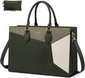 LOVEVOOK Laptop Bag for Women, 17 lnch Waterproof Lightweight Leather Tote Bag by LOVEVOOK