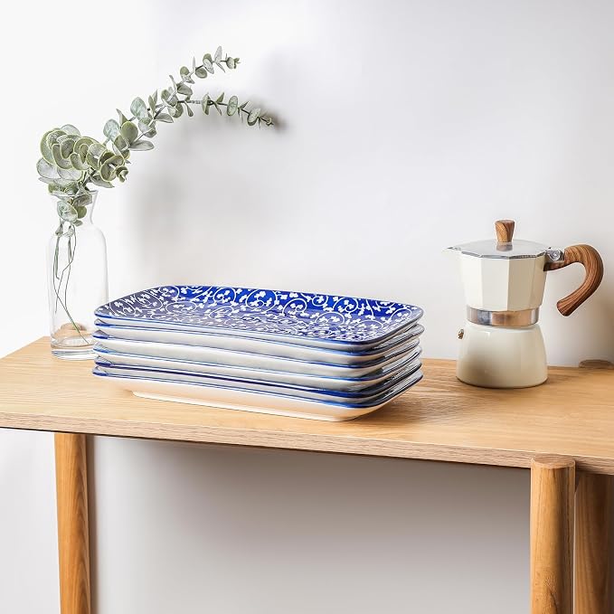 Selamica Ceramic Serving Platters, 12 Inch Serving Trays - Image 7
