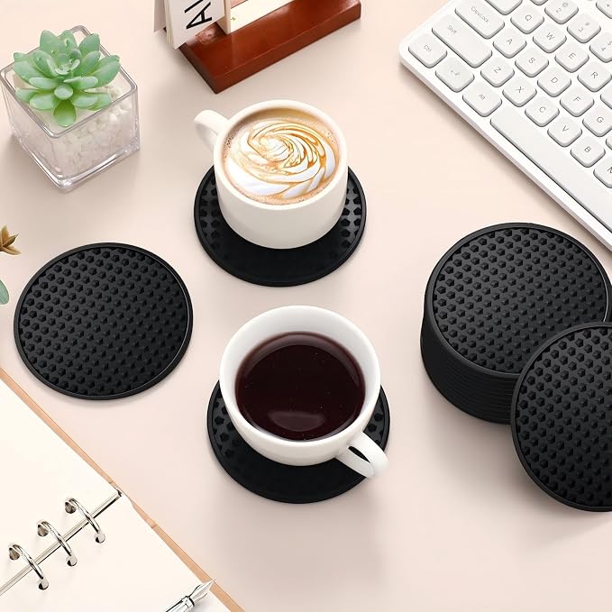 Eccliy 84 Pack Silicone Coasters - Image 3