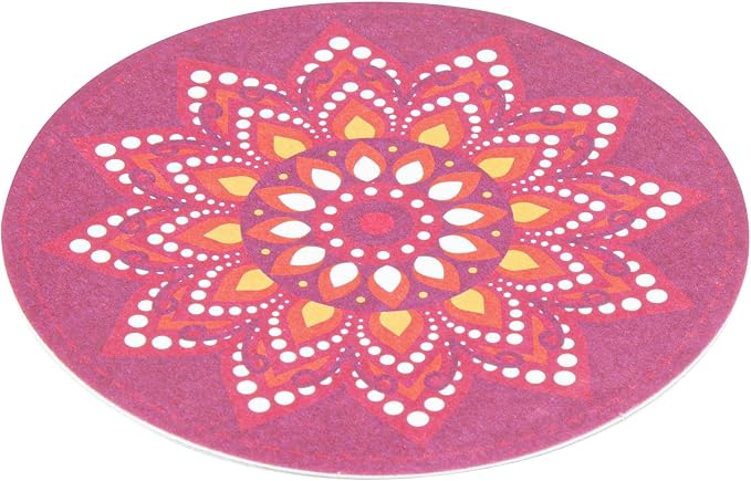 Restaurantware Round Paper Floral Coaster, 48 Pack - Image 27