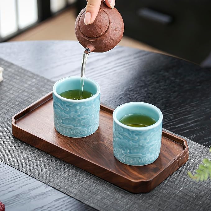 Ceramic Espresso Cups Set of 2 or 4-3oz Demitasse Cups - Image 9