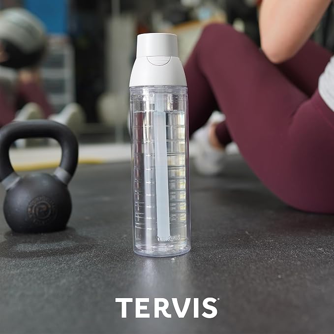 Tervis 24oz Tritan Water Bottle | Clear | Made in USA, Double-wall Insulated - Image 6