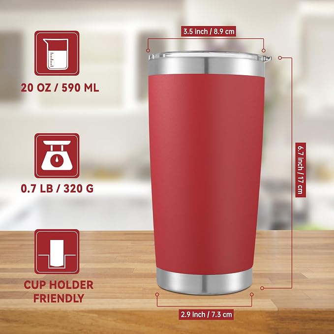 20 oz Tumblers Stainless Steel Tumbler - Image 5